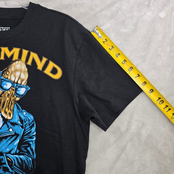 HiveMind Men's Medium Black Graphic T Shirt Duck Graphic Print Tee - Picture 6 of 8